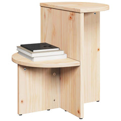 Coffee Table Natural Solid Pine Wood, image 3