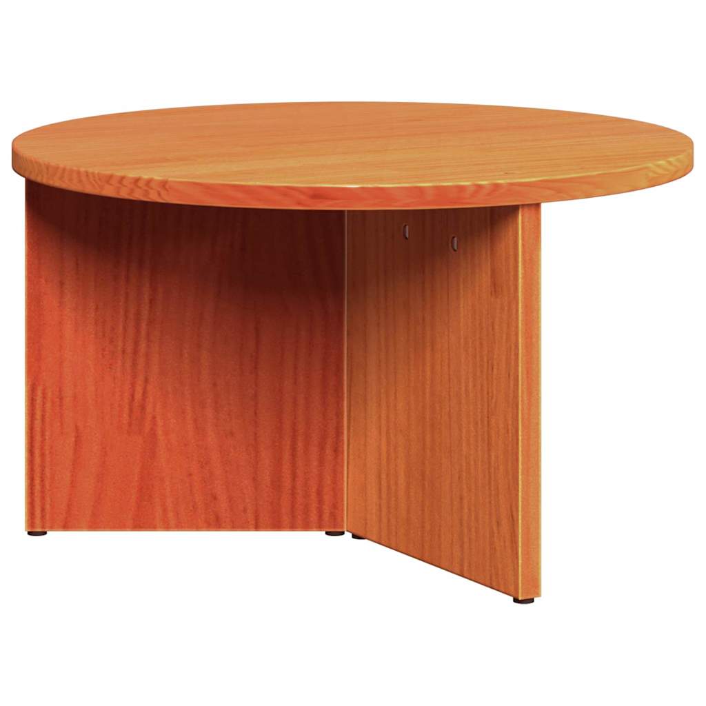 vidaXL Coffee Table 2 pcs Wax Brown 49 x 49 x 28 cm Solid Pine wood 6