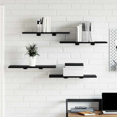 vidaXL Bookshelf Board 3-Tier 4 pcs 60 x 30 x 1.5 cm Engineered Wood 3
