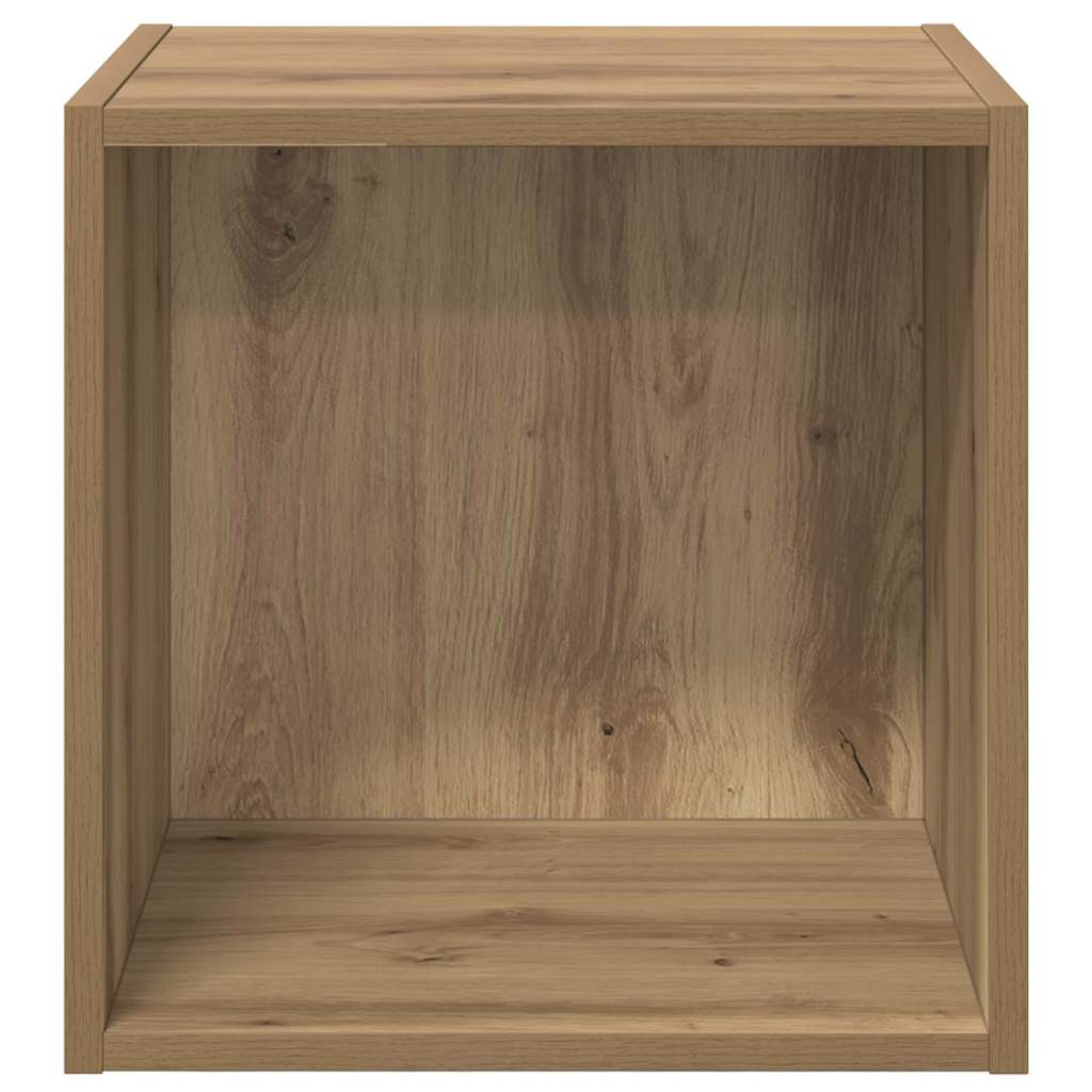 vidaXL Wall Cabinet 2 pcs Artisan Oak 37 x 37 x 37 cm Engineered Wood 6