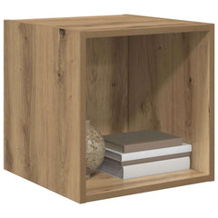vidaXL Wall Cabinet 2 pcs Artisan Oak 37 x 37 x 37 cm Engineered Wood 3