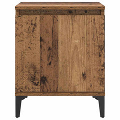 vidaXL Bedside Cabinet Old Wood 40 x 30 x 50 cm Engineered Wood 6