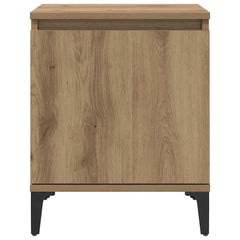 vidaXL Bedside Cabinet Artisan Oak 40 x 30 x 50 cm Engineered Wood 6