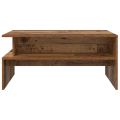 vidaXL Coffee Table Old Wood 90 x 55 x 42.5 cm Engineered Wood 5