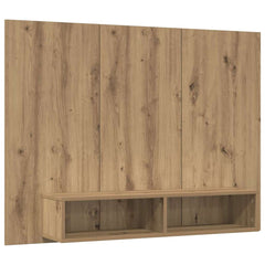 Wall TV Cabinet 120x23,5x90 cm Engineered Wood Artisan oak
