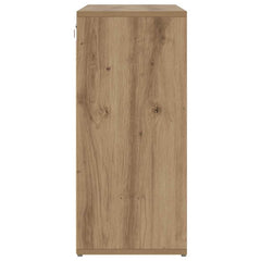 vidaXL Shoe Cabinet 103 x 30 x 67 cm Engineered Wood Artisan Oak 6
