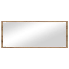 vidaXL Mirror Artisan Oak 90 x 8.5 x 37 cm Engineered Wood 5