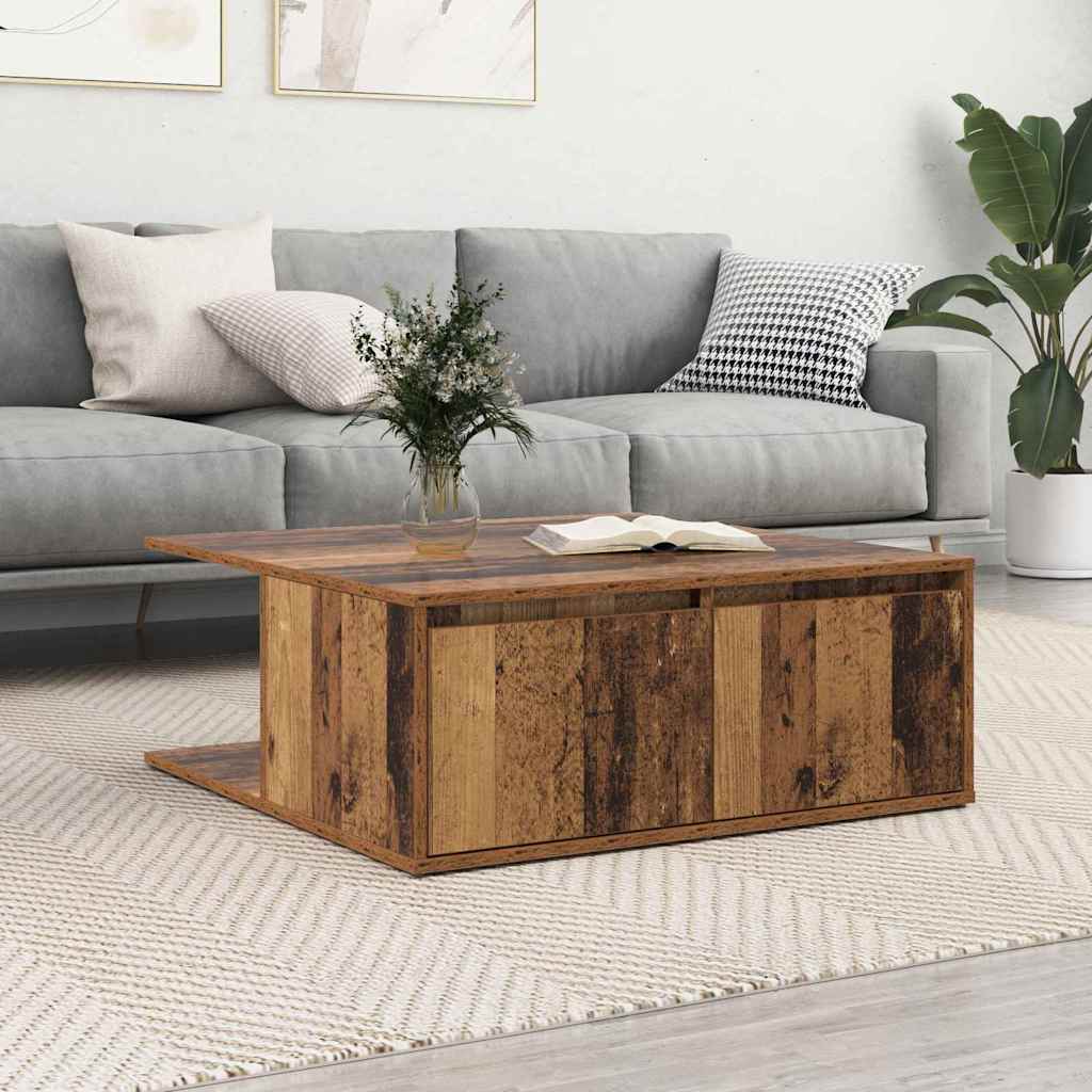 Coffee Table Engineered Wood in Old Wood