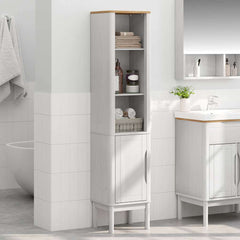 Bathroom Tall Cabinet FLORO 35 x 30 x 160 cm White