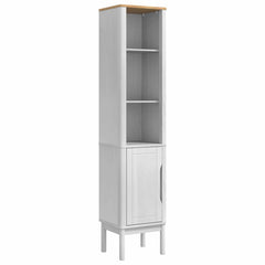 Bathroom Tall Cabinet FLORO 35 x 30 x 160 cm White