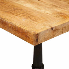 vidaXL Bistro Table 50 x 50 x 76 cm Solid Mango Wood Brown Square 6