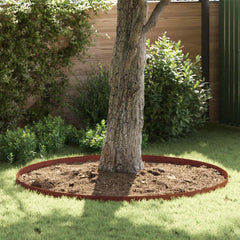 Lawn Edging Silver 4 pcs in Weathering Steel