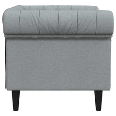 Sofa 78.5 x 74.5 x 74.5 cm Polyester Light grey 1-seater