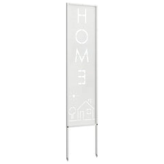 vidaXL Garden Privacy Screen White 32 x 140 cm Cold-rolled steel 6