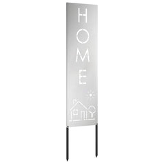 vidaXL Garden Privacy Screen Silver 32 x 140 cm Galvanised steel 5