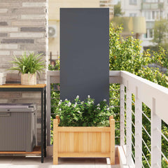 Garden Privacy Screen Cold-rolled Steel Anthracite