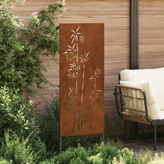Garden Privacy Screen Rusty Weathering Steel