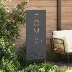 Garden Privacy Screen Cold-rolled Steel Anthracite