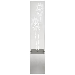vidaXL Garden Privacy Screen Sliver 32 x 32 x 150 cm Stainless steel 5