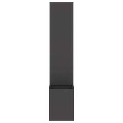 vidaXL Garden Privacy Screen Black 32 x 32 x 150 cm Cold-rolled steel 5
