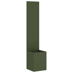 vidaXL Garden Privacy Screen Fretwork Olive green 32 x 32 x 150 cm 2