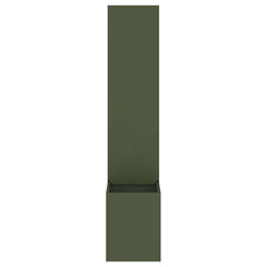 vidaXL Garden Privacy Screen Fretwork Olive green 32 x 32 x 150 cm 5