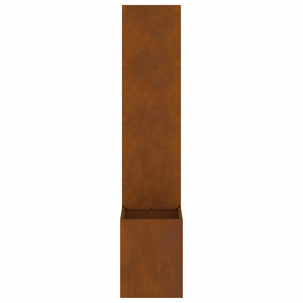 vidaXL Garden Privacy Screen Rusty 32 x 32 x 150 cm Weathering steel 6