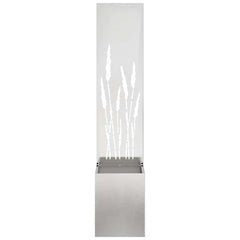 vidaXL Garden Privacy Screen Sliver 32 x 32 x 150 cm Stainless steel 5
