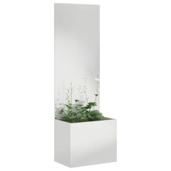 vidaXL Garden Privacy Screen Silver 50 x 32 x 150 cm Galvanised steel 3