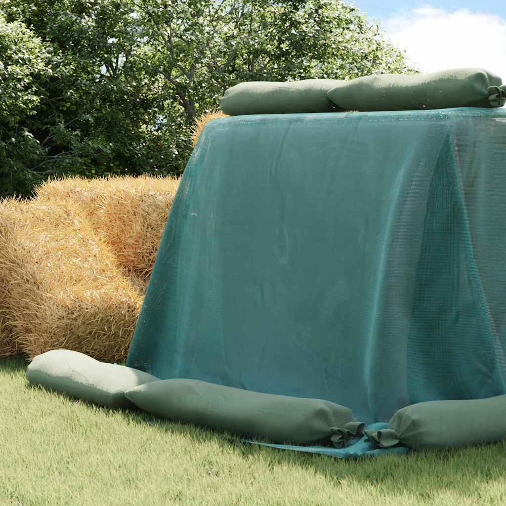 vidaXL Silo Cover Green 6 x 5 m HDPE 1