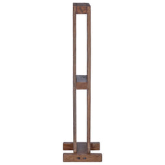 vidaXL Rack Brown 20 x 25 x 100 cm Solid Mahogany Wood 6