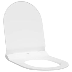 vidaXL Toilet Seat Adjustable White 50 x 36.5 x 5 cm Polypropylene 2