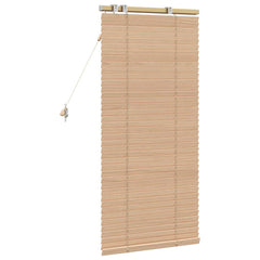 vidaXL Venetian Blind Oak Look 55 x 130 cm 35 mm Solid Paulownia Wood 4