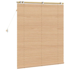 vidaXL Venetian Blind Oak Look 115 x 130 cm 35 mm Solid Paulownia Wood 4