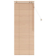 vidaXL Venetian Blind Oak Look 55 x 160 cm 35 mm Solid Paulownia Wood 2