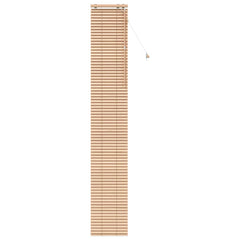 vidaXL Venetian Blind Oak Look 40 x 250 cm 35 mm Solid Paulownia Wood 2