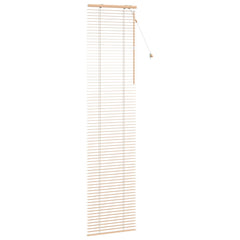 vidaXL Venetian Blind Oak Look 60 x 250 cm 35 mm Solid Paulownia Wood 3