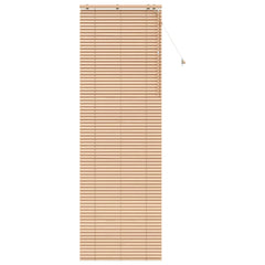 vidaXL Venetian Blind Oak Look 75 x 250 cm 35 mm Solid Paulownia Wood 2