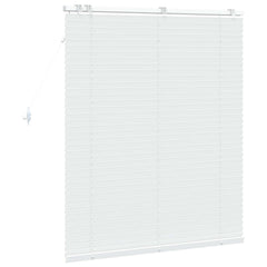 vidaXL Venetian Blind White 115 x 130 cm 35 mm Solid Paulownia Wood 4