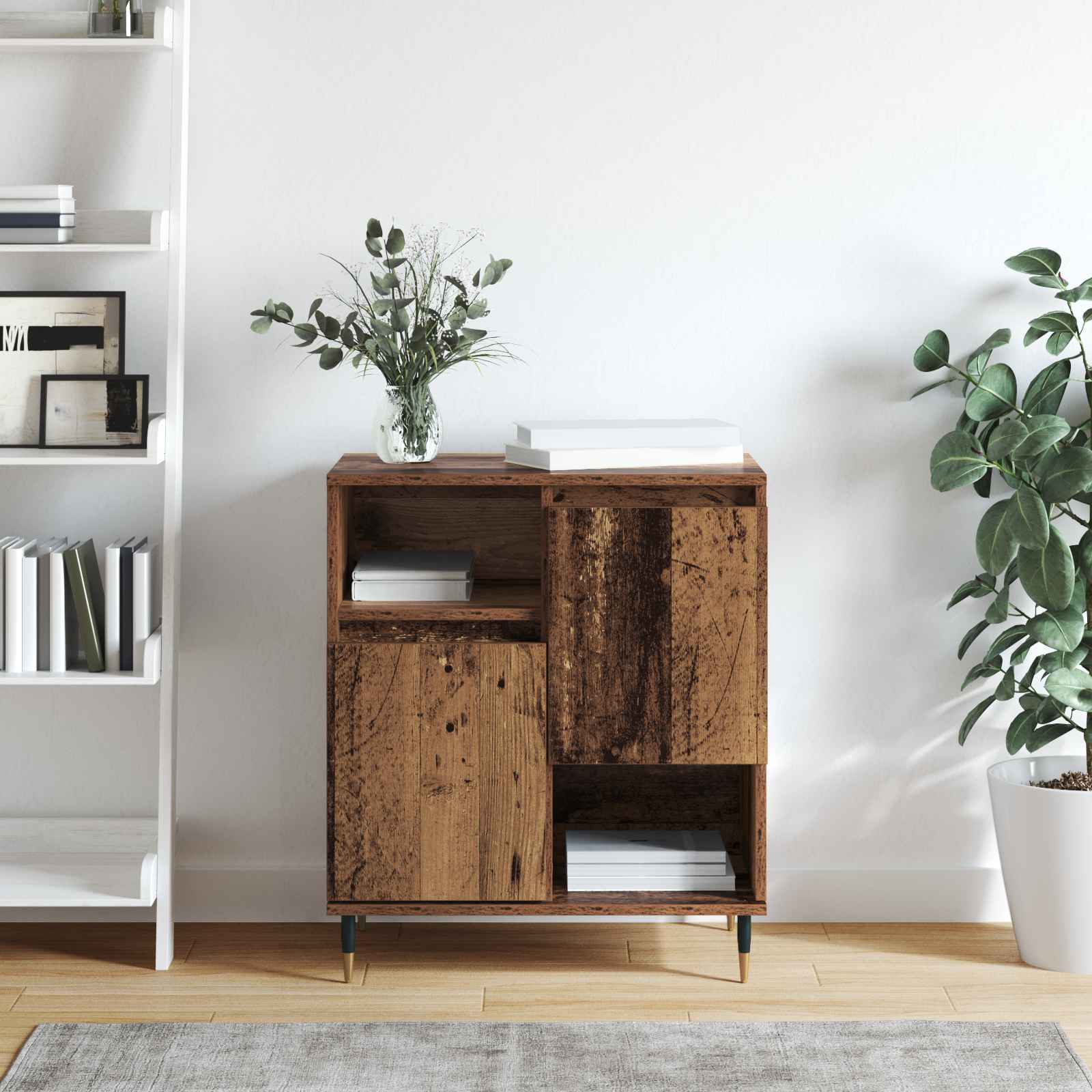 vidaXL Sideboard Old Wood 60 x 35 x 70 cm 4