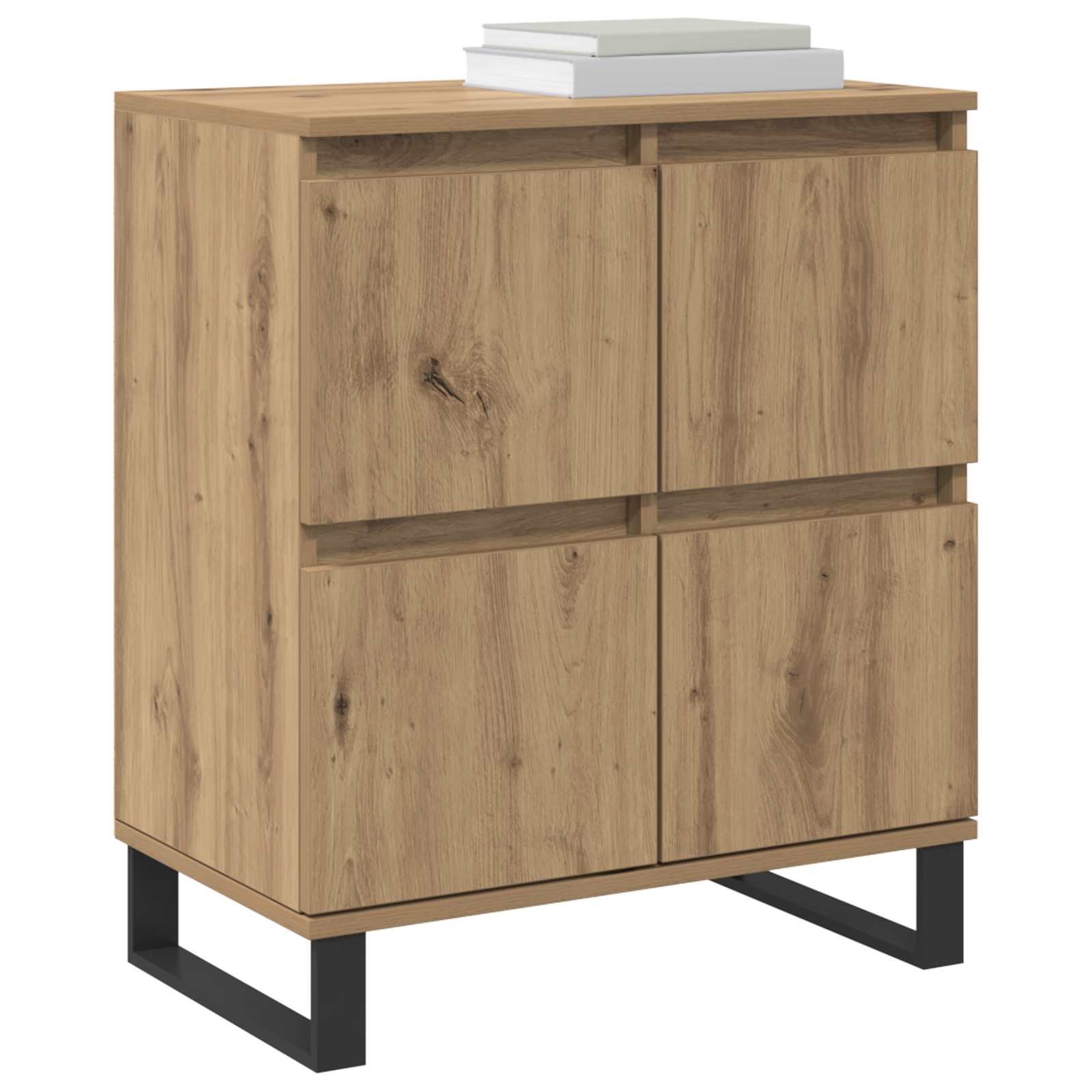 vidaXL Sideboard Artisan Oak 60 x 35 x 70 cm 3