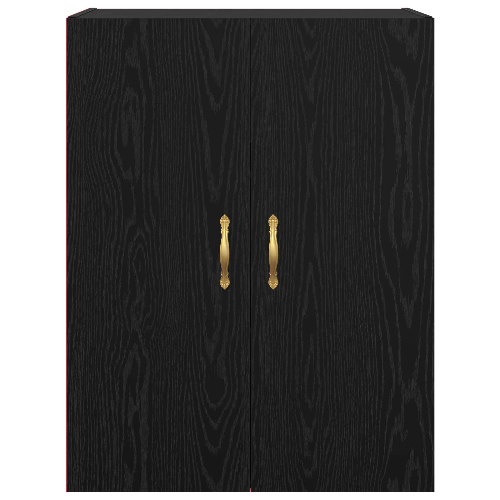 vidaXL Wall Cabinet Black Oak 69.5 x 34 x 90 cm Engineered Wood 6