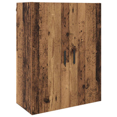 vidaXL Wall Cabinet Old Wood 69.5 x 34 x 90 cm Engineered Wood 2