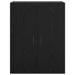 vidaXL Wall Cabinet Black Oak 69.5 x 34 x 90 cm Engineered Wood 6