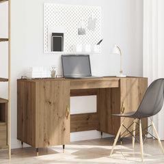 Desk 140x50x75 cm Engineered Wood Artisan oak