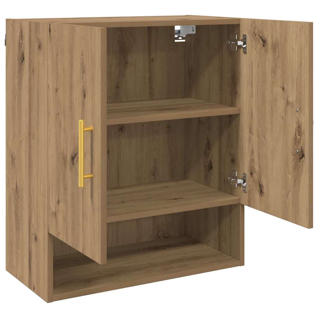 vidaXL Wall Cabinet 60 x 31 x 70 cm Engineered Wood Artisan oak 5