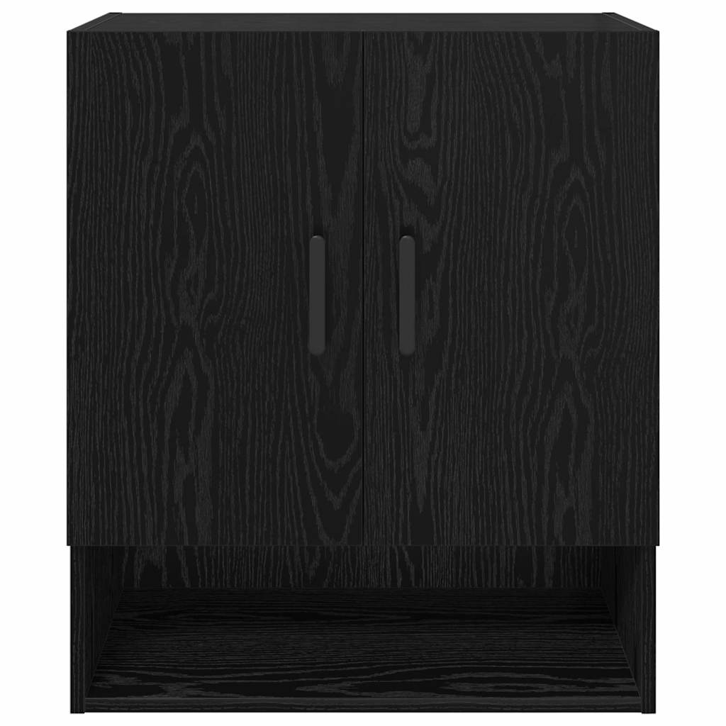 Wall Cabinet 60x31x70 cm Engineered Wood Black oak