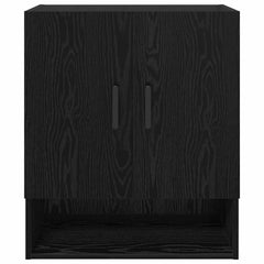 Wall Cabinet 60x31x70 cm Engineered Wood Black oak