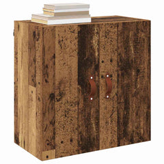 vidaXL Wall Cabinet 60 x 31 x 60 cm Engineered Wood Old wood 3