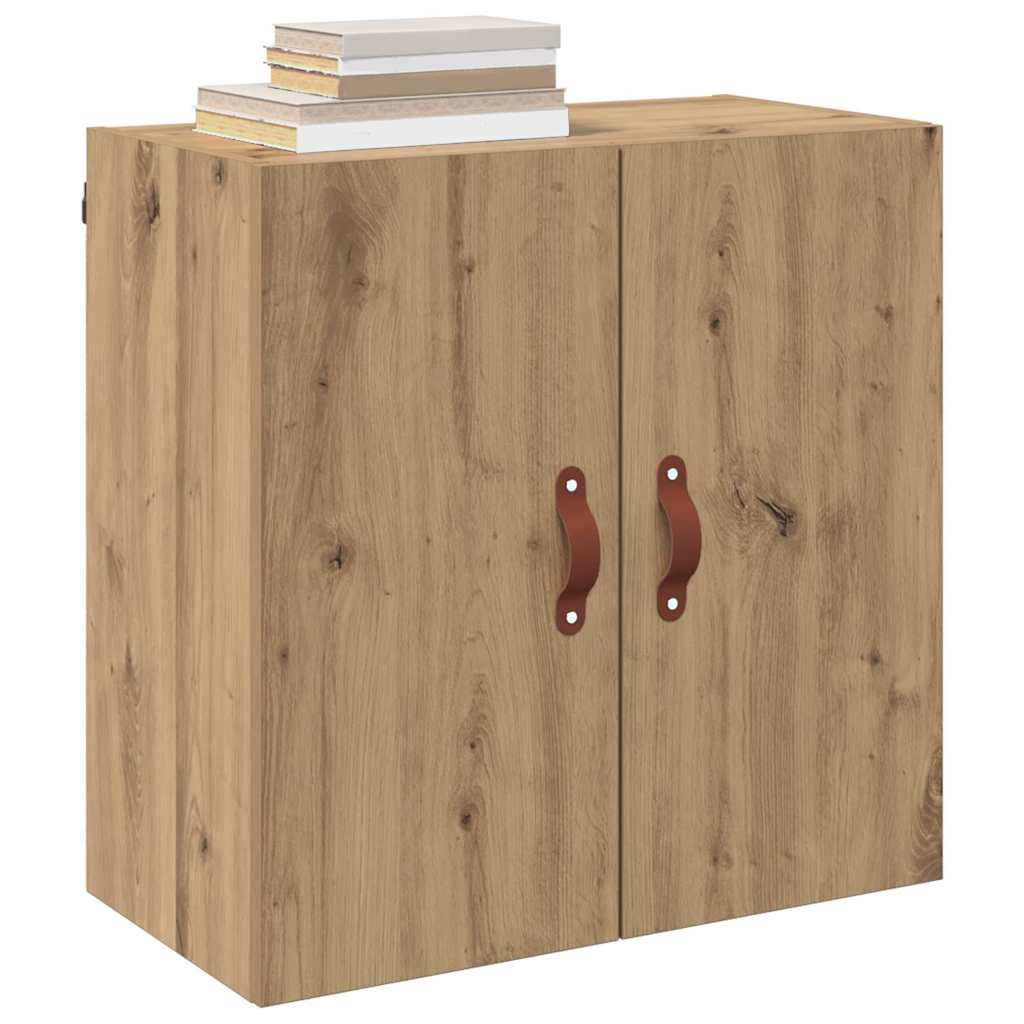 vidaXL Wall Cabinet 60 x 31 x 60 cm Engineered Wood Artisan oak 3